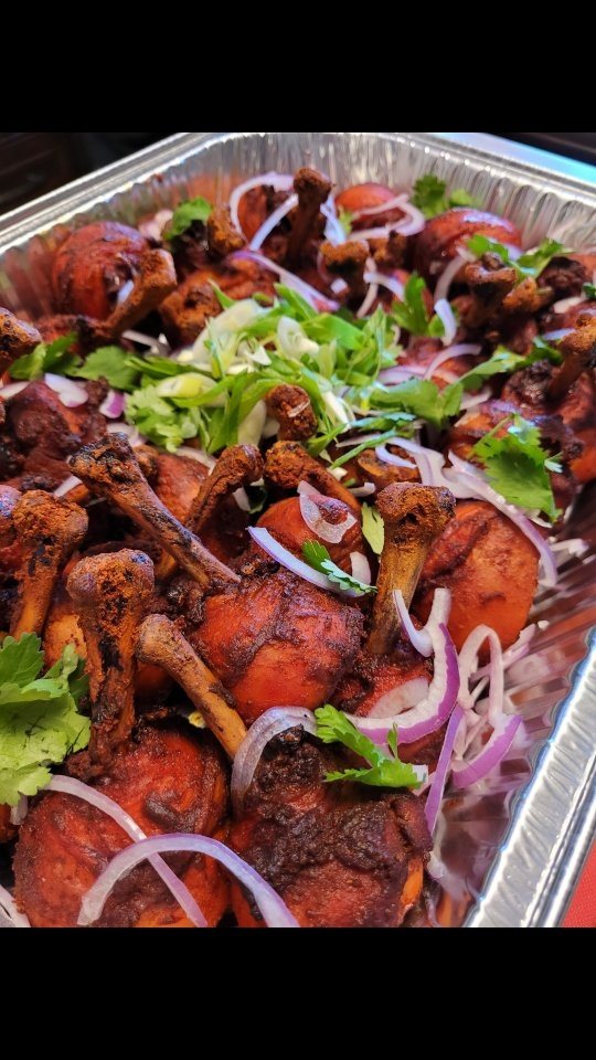 Pilons lollipop de poulet aux herbes